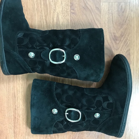 Coach Shoes - Coach Black Boots Coach Shoes - Coach Black Boots
